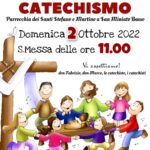 Festa inizio catechismo